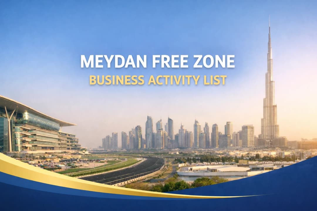 Meydan Freezone Business Activity List